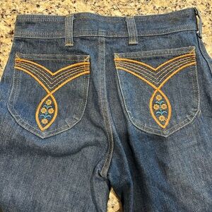 Vintage embroidered Jeans